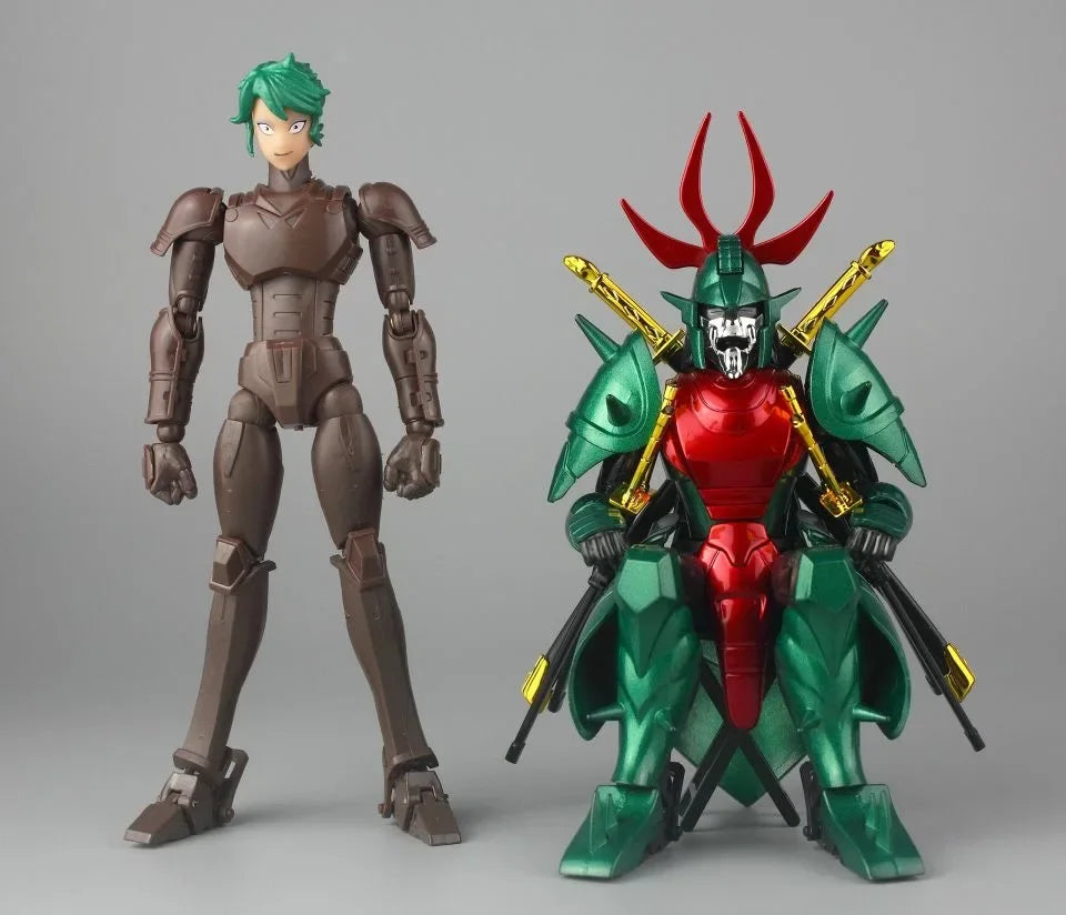 In Stock Lutoys Model Yoroiden Samurai Troopers / Ronin Warriors Dark Warrior Poison Demon General Action Figures Gift