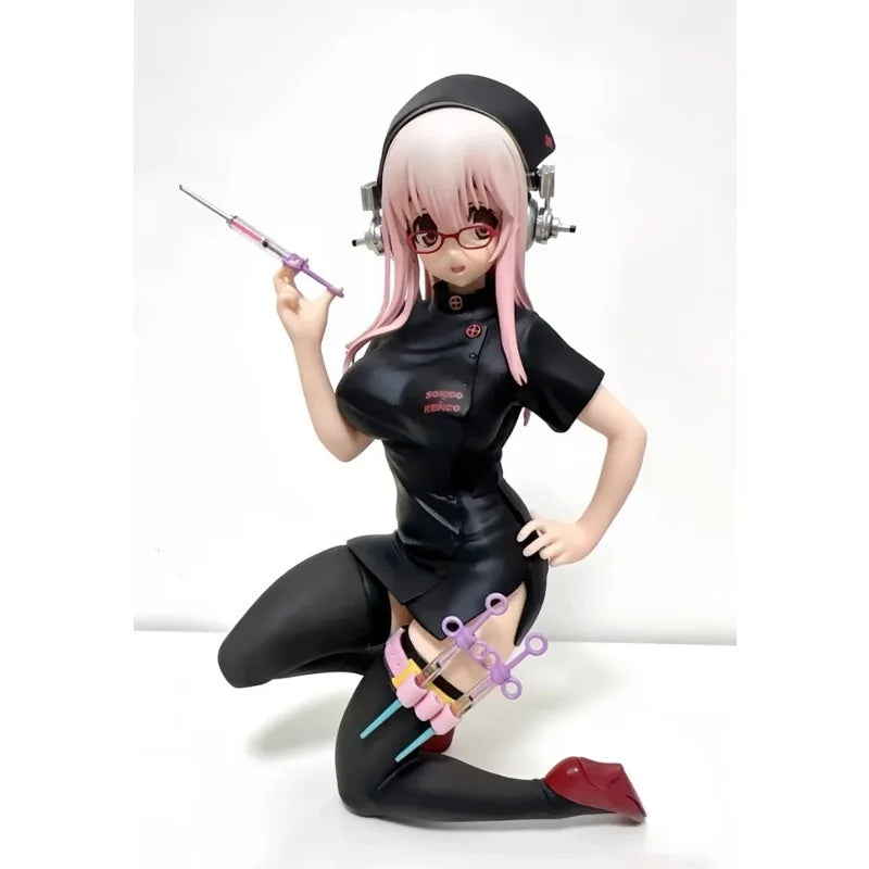 【Auf Lager Original】 SUPER SONICO Orchid Seed 17cm PVC Anime Actionfigur Sammlerstück Modell Kollektion Limitierte Geschenke Spielzeug