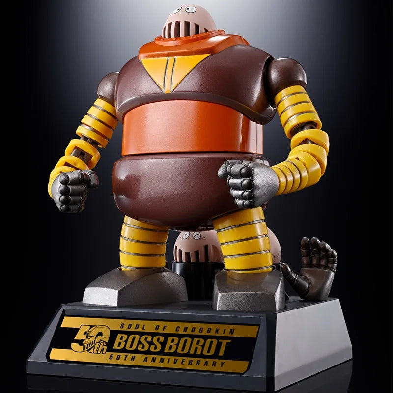 Original Genuine Bandai Anime MAZINGER Z GX-10R Bosh Robot 50th  Model Toys Action Figure Gifts Collectible Ornaments Boys Kids