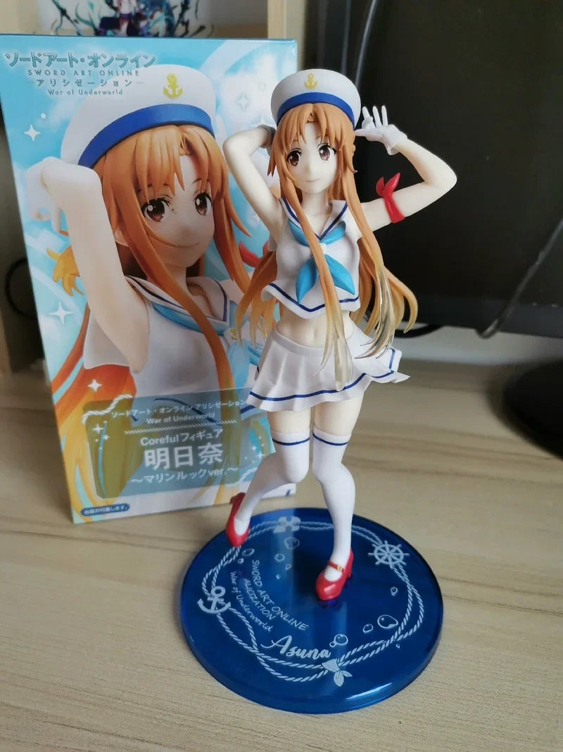 Instock Bandai Banpresto Prize Figure Sword Art Online Blind Box Kirito (Kazuto Kirigaya) & Asuna (Asuna Yuuki) Models