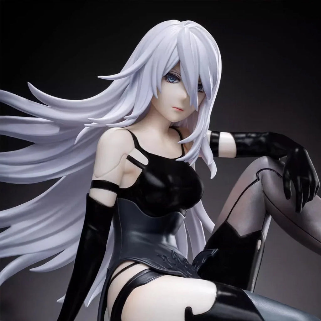 Original Sega NieR:Automata Ver1.1a Chokonose Premium Figure A2 YoRHa Type A No.2 Anime Figure Action Model Collectible Toys Gif
