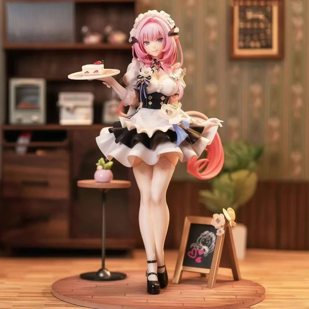 9.84in/25cm Anime Honkai Impact Figur Elysia Actionfiguren PVC Statue Modell Sammlung Spielzeug Geschenke