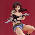 Original Anime Black Lagoon Revy Pop Up Parade L Size Actionfigur Spielzeug PVC Modell Sammlung Figur Puppe Geschenk