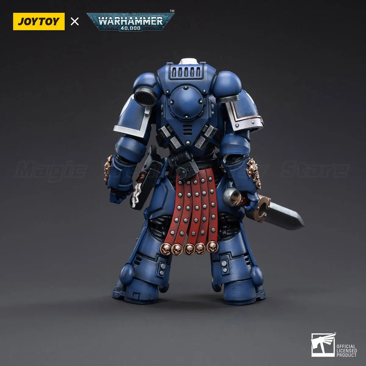 【In stock】 JOYTOY 1/18 Action figure warhammer 40k Ultramarines Primaris Assault Veteran Intercessor  Anime Ornaments Gifts