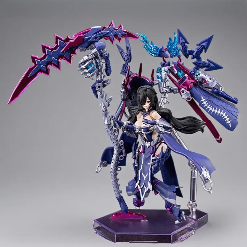 Kotobukiya Auv Tsukuyomi Regalia KP702 Megami Device Series ‌Anime Figure Frame Arms Gir Assembly Mech Model Desktop Ornament