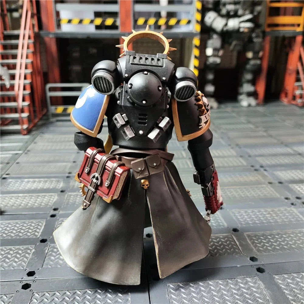 【In stock】JOYTOY 1/18 Action Figure Warhammer 40K Ultramarines Primaris Chaplain Brother Varus Model Toy Gift