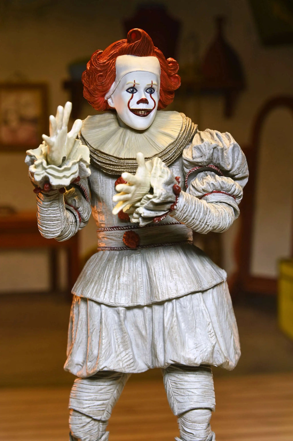 NECA 45427 IT: Welcome to Derry - Ultimate Bob Gray as Pennywise 7" Scale Action Figure Collection Doll Decoration Gift Original