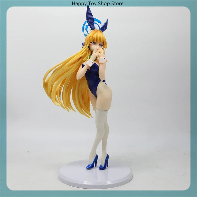Blue Archive Asuma Toki Playful Pose Bunny Girl Game Ai Girl Figure Model Statue Boys Collection Desktop Decoration Ornament Toy