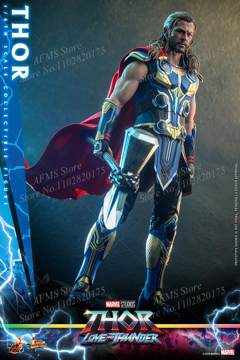 HOTTOYS HT MMS656/655 1/6 Scale Collectible Figure Chris Hemsworth Thor: Love and Thunder Full Set 12Inch Men Soldier Model