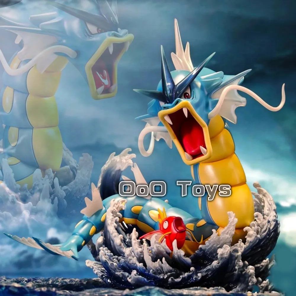 20cm/7.87in Pokemon Gyarados Anime Figure Magikarp Pikachu Action Figure GK Toys Gift Doll