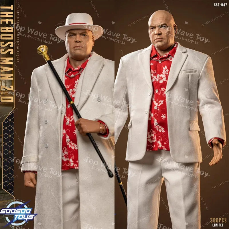Neu auf Lager Soosootoys SST-047 The Boss-Man 2.0 Klassische Comics Superschurke Komplettset Bewegliche Actionfigur 12" Action 1/6 Spielzeug