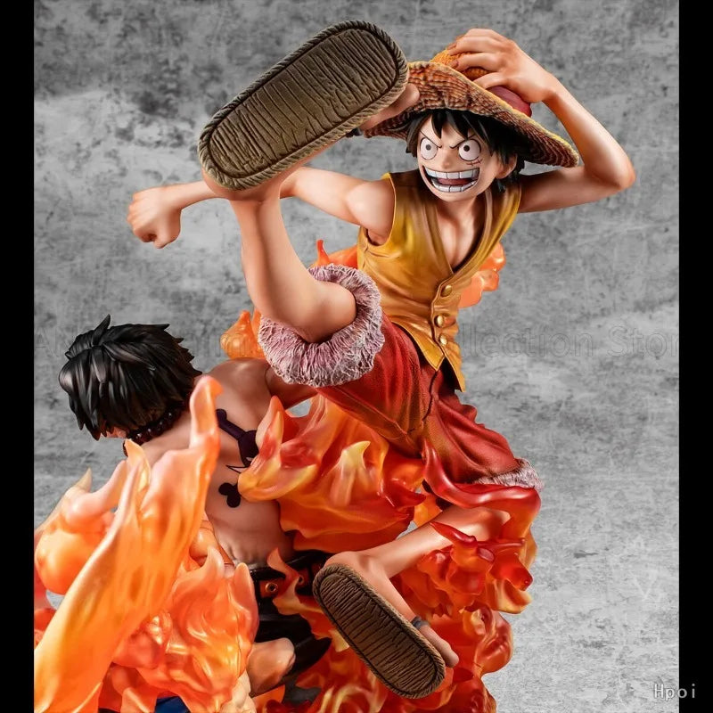 Original MegaHouse P.O.P ONE PIECE “NEO-MAXIMUM” Monkey D. Luffy/PORTGAS.D.ACE ~Brothers' Bonds~ 20th LIMITED Ver. Toys Statue