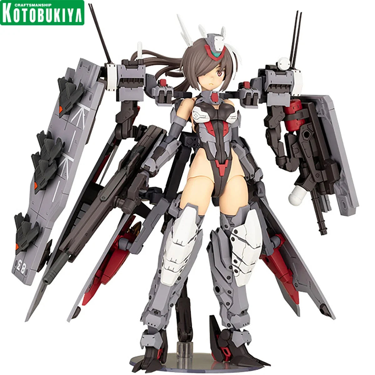 In Stock Kotobukiya FG129 Frame Arms Girl Izumo Destroyer Ver. Assembly the Model Kit Action Doll Anime Figure Toy