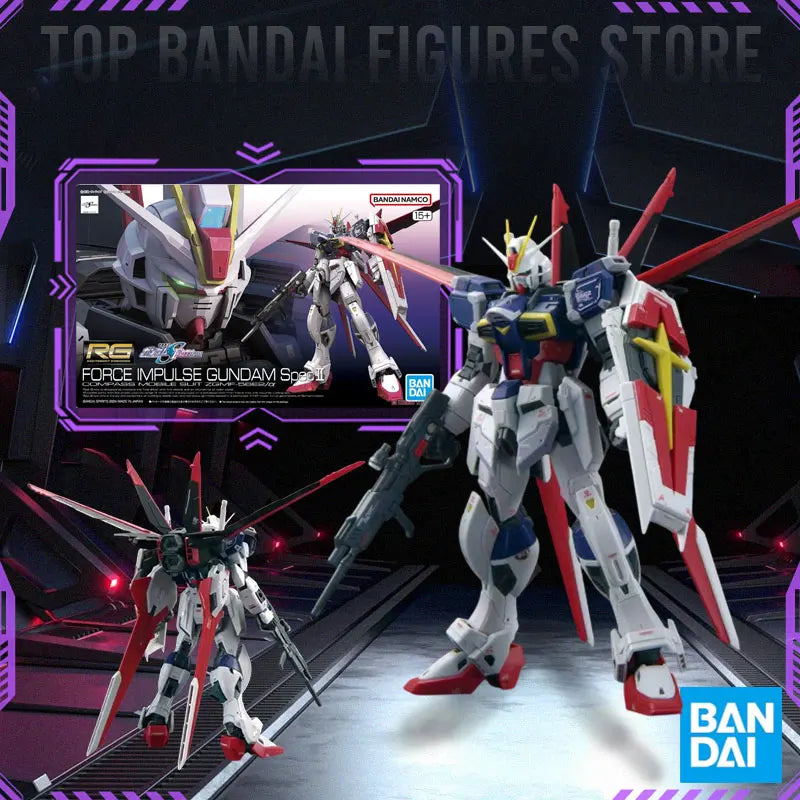 Bandai RG RX-78-2 WING RX-93-V2 UNICORN GOD GUNDAM auf Lager Original Anime Modell Spielzeug Actionfigur Roboter Sammlung Spielzeug Geschenk