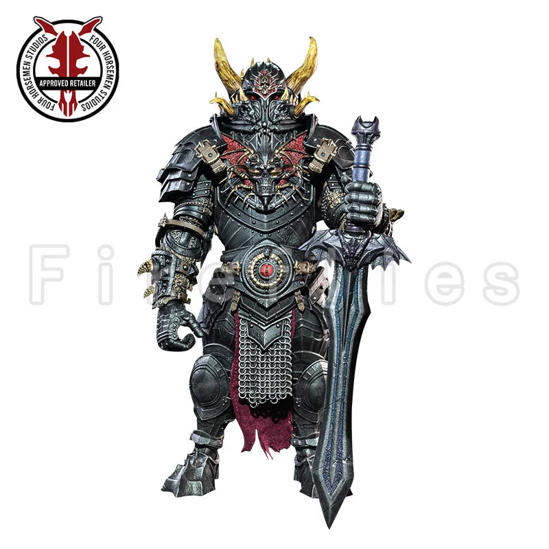 1/12 6 Zoll Four Horsemen Studio Mythic Legions Actionfigur All-Stars 6 Berodach Anime-Spielzeug
