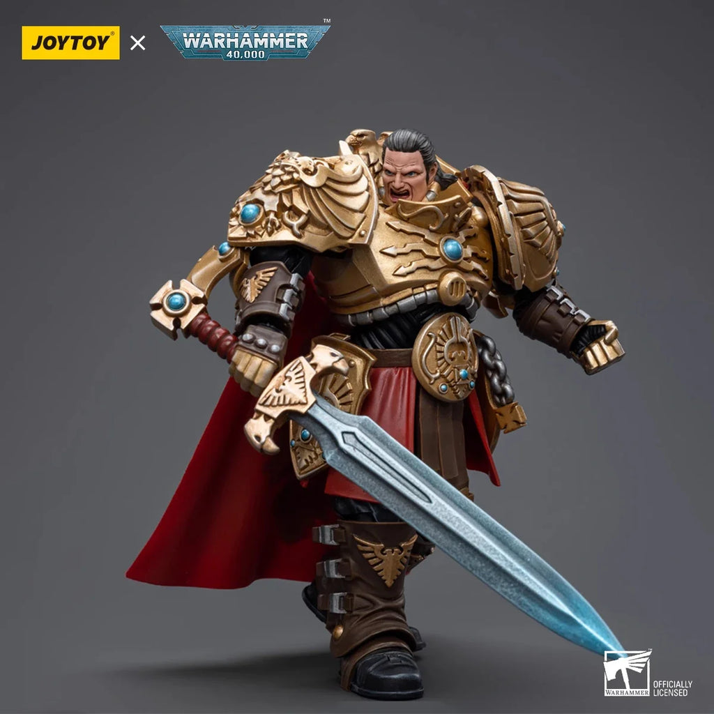 JOYTOY Warhammer 40K Action Figure Adeptus Custodes Blade Champion Anime Figure Joints Movable Figurine Collection Model Toys