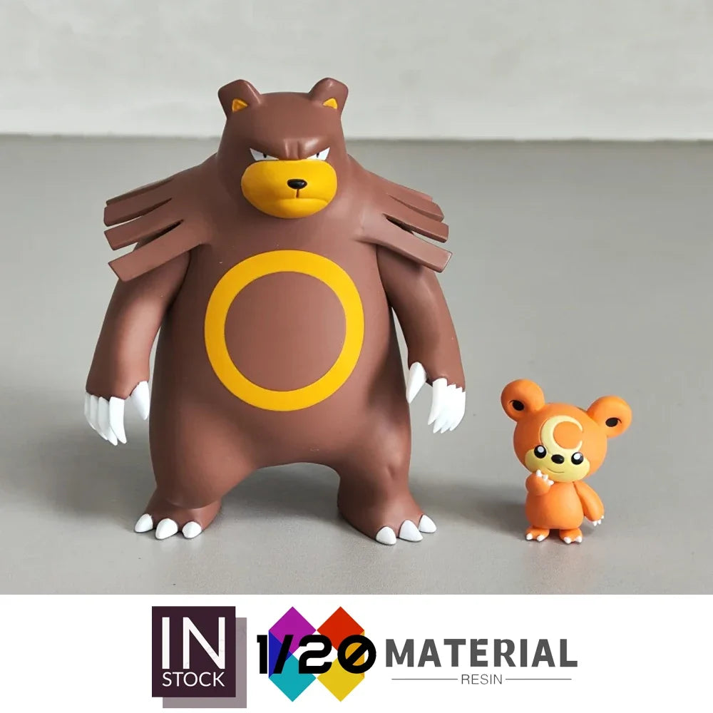 [In Stock]1/20 Resin Scale World [SXG] - Teddiursa & Ursaring [Split RE-MENT]