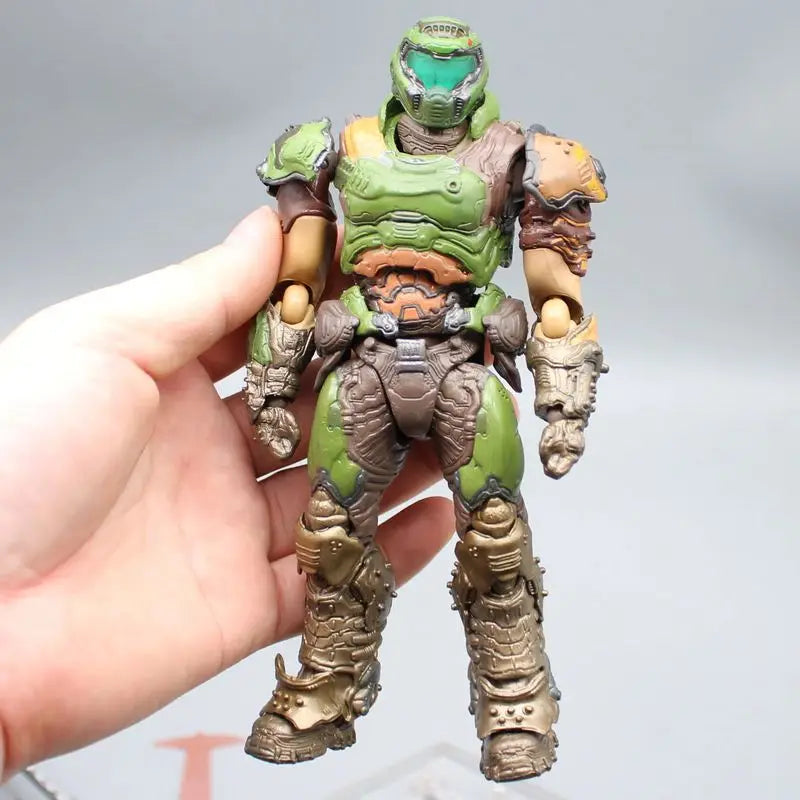Figma Sp-140 17cm Doom Slayer Eternal Action Figure Anime Destroy Warrior Movable Model Statue Toy Gift for Collectors