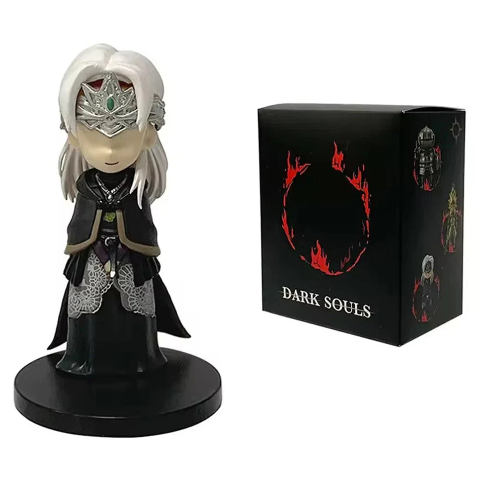 Q version Dark Souls Anime Action Figure Solaire Artorias Ornstein Fire Keeper Doll Anime Figurine Model Toys for boy Gifts
