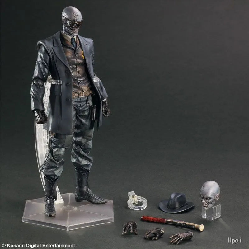 SQUARE ENIX PLAY ARTS Modified Finished Movable Doll Alloy Equipment Phantom Pain Anime Action Figure Model Toys Gifts for Boys