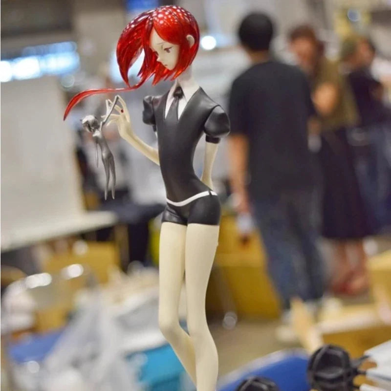 Gem Country Surrounding Cinnabar White Model Handmade Unpainted Humanoid Resin Model Anime Surrounding Toys Desktop Collectibles
