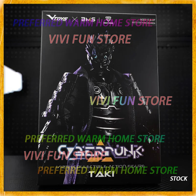 Auf Lager Ursprung Vtoys VSD010 Cyberpunk TAKI Ritter Bewegliche Modell Spielzeug 12TH SAMMELBARE ACTIONFIGUR