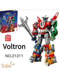 2025 Hot Toy 2321pcs Voltron 21311 Deformable Model Toys 5 in 1 Defender Universe Building Block For Christmas Birthday Gifts