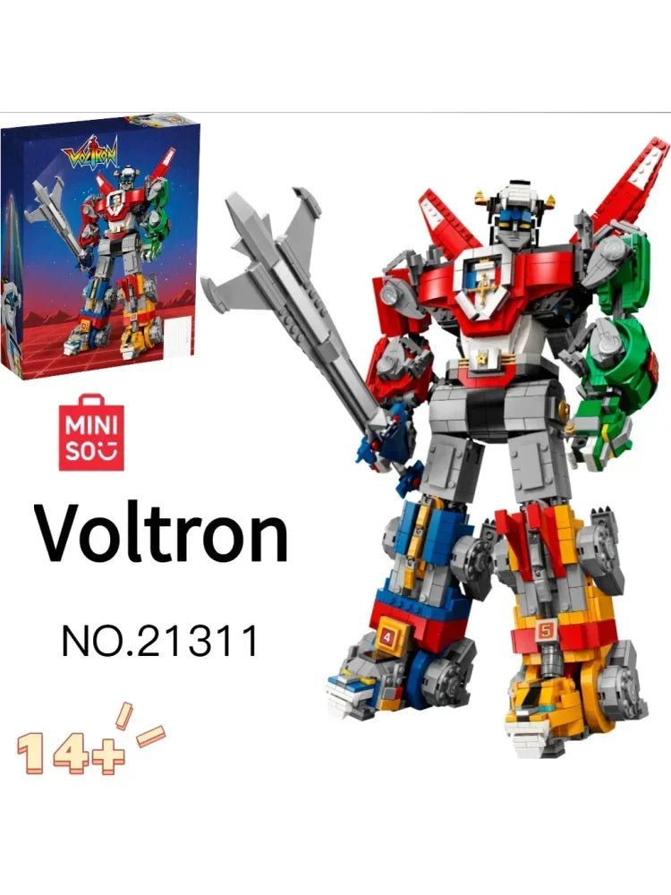 2025 Hot Toy 2321pcs Voltron 21311 Deformable Model Toys 5 in 1 Defender Universe Building Block For Christmas Birthday Gifts