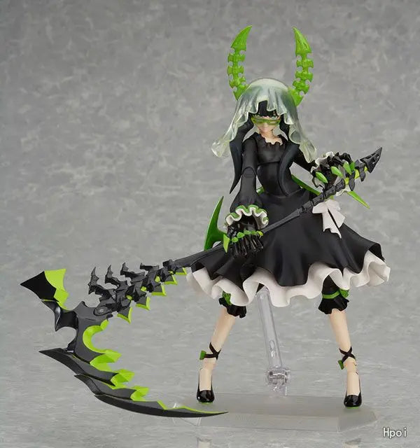 Original Max Factory Figma#172 BLACKROCK SHOOTER Dead Master Anime Figure Model Toy Gift Collection