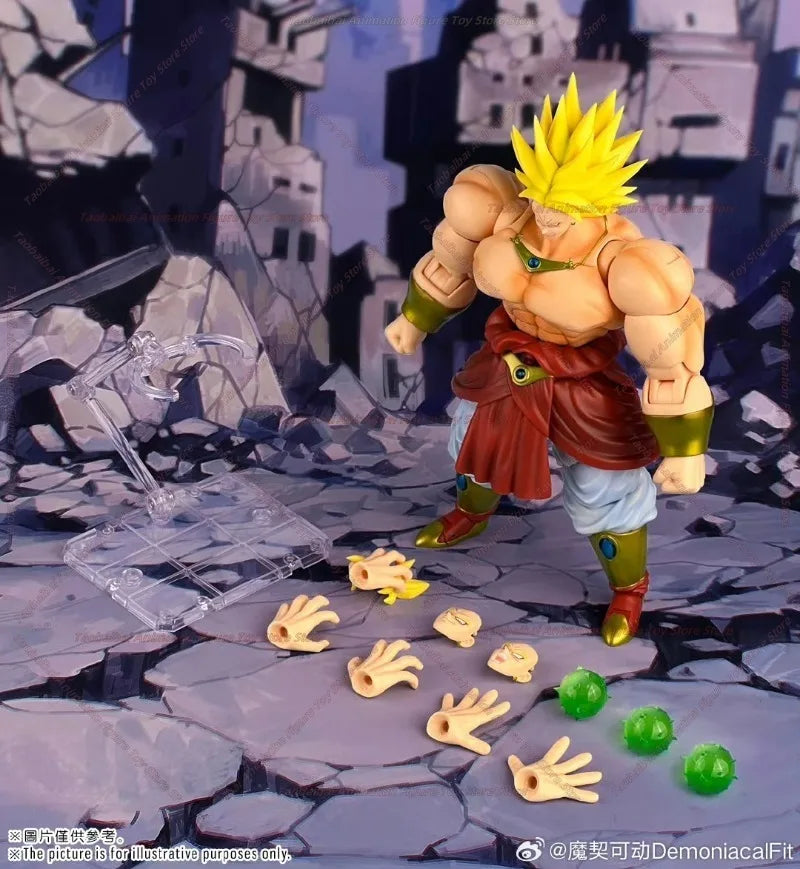 Demoniacal Fit DF Dragon Ball S.H.Figuarts SHF Super Three SSJ3 Royal Blood Vegeta Bitter Reprint 2023 New Anime Action Figures