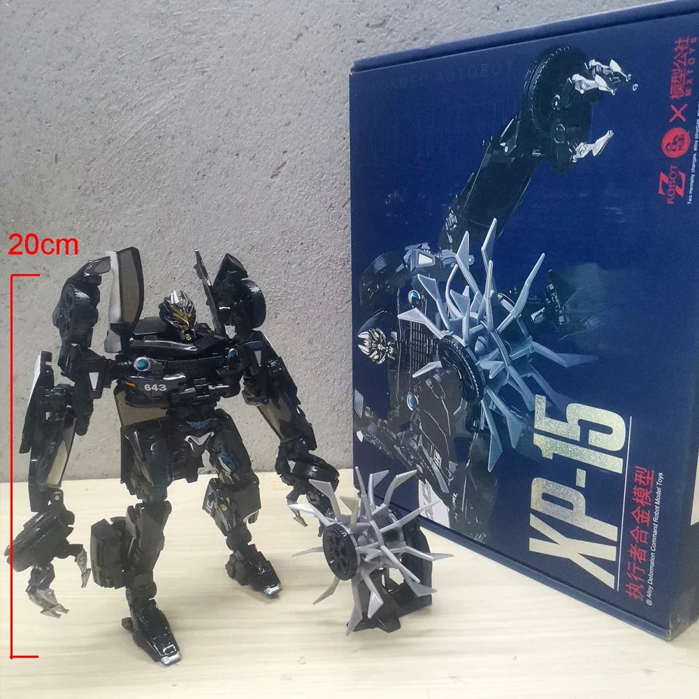 Barricade XP15 Transformation Toys Prowl XP-15 Model Optimus Commander XP14 XP10 Robot Bumble bee XP13 Deformation Action Figure