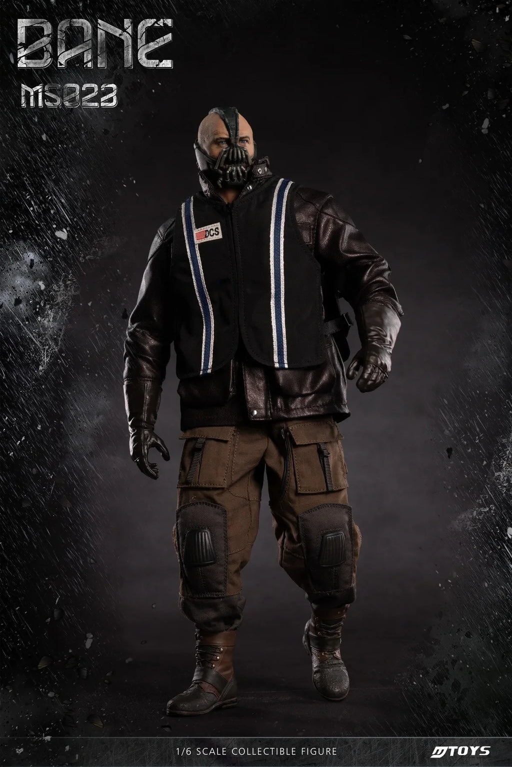 MTOYS MS023 1/6 BANE Figure Model 12'' Male Soldier Action Figure Doll Full Set Collectible Toy