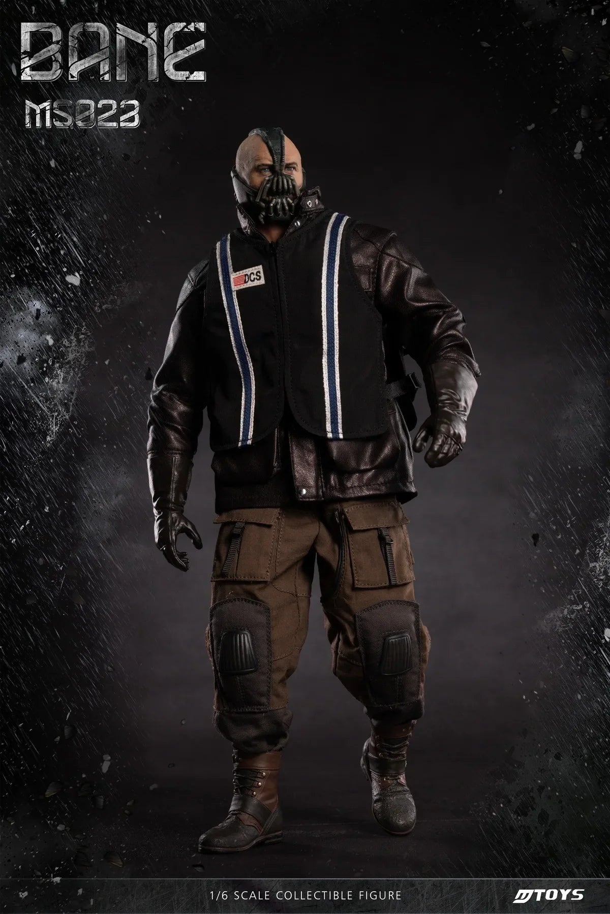 MTOYS MS023 1/6 BANE Figure Model 12'' Male Soldier Action Figure Doll Full Set Collectible Toy