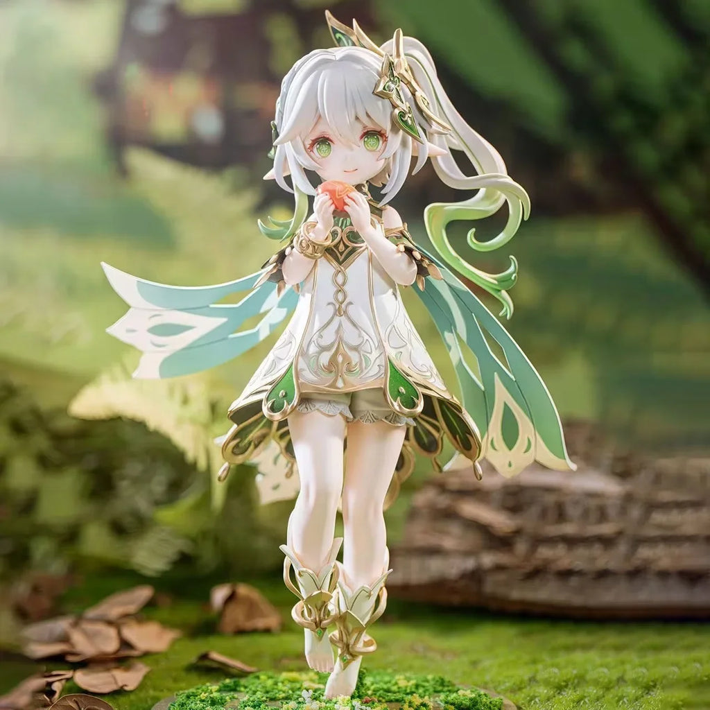New 21cm Genshin Impact Nahida Lesser Lord Kusanali Standing Pose Anime Figure Cute Nahida Figures Pvc Collection Model Toys