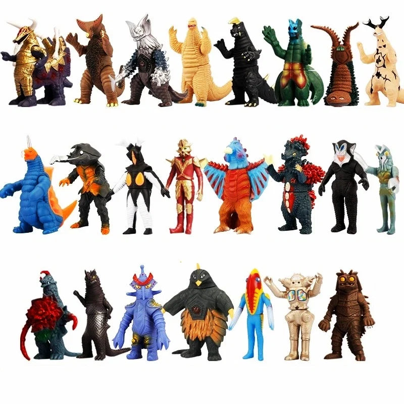 15cm Monster Kaiju Model Action figure Alien Hipporit Antlar Red king Zetton Tyrant Gomora Hipporit Altman Toy collection gift