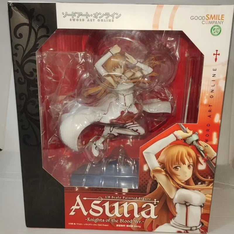 Anime Sao Yuuki Asuna Knights Of The Blood Ver. 1/8 Scale Pvc Action Figure Statue Model Toys Collection Doll Collectible Gifts