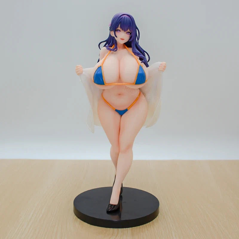 19cm Vivify Mouikkai Yarou ka? Yuki Sexy Anime Girl Figure Hentai Daiki Kougyou Mimaki Hanon Action Figure Adult Model Doll Toys