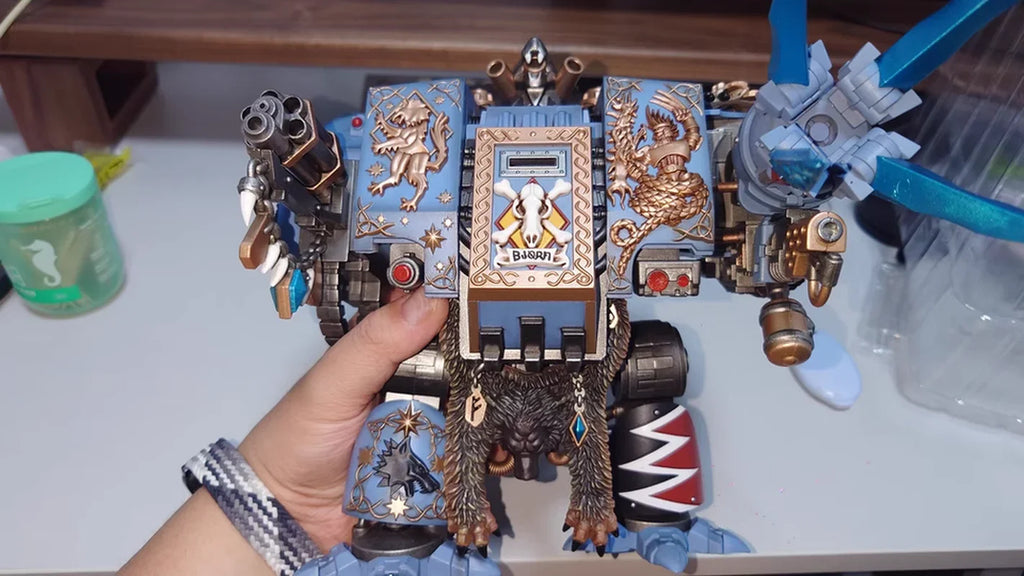 In Stock Joytoy 40k Space Wolves Bjorn Action Figure Doll Decoration Gift Series Charm Collection Original Model Pretty Cure