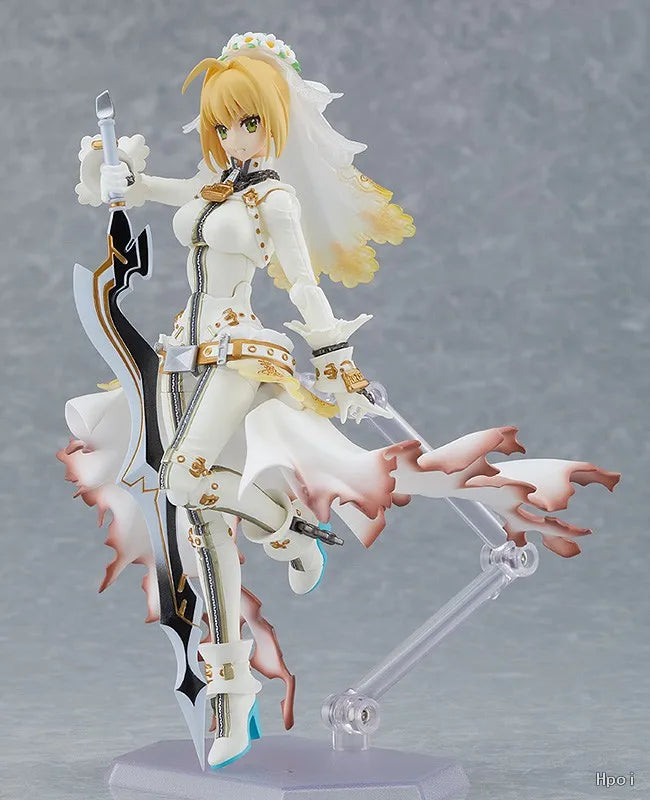 Original in Stock Max Factory Figma #559 Fate/Grand Order Nero Claudius (Bride) Figures Model Toy Gift Collection Ornament
