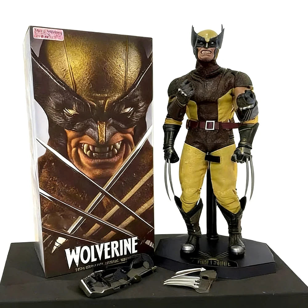 1：6 Marvels X-Men Super Hero Wolverine Logan Articulated PVC Action Figure Collectible Model Toy