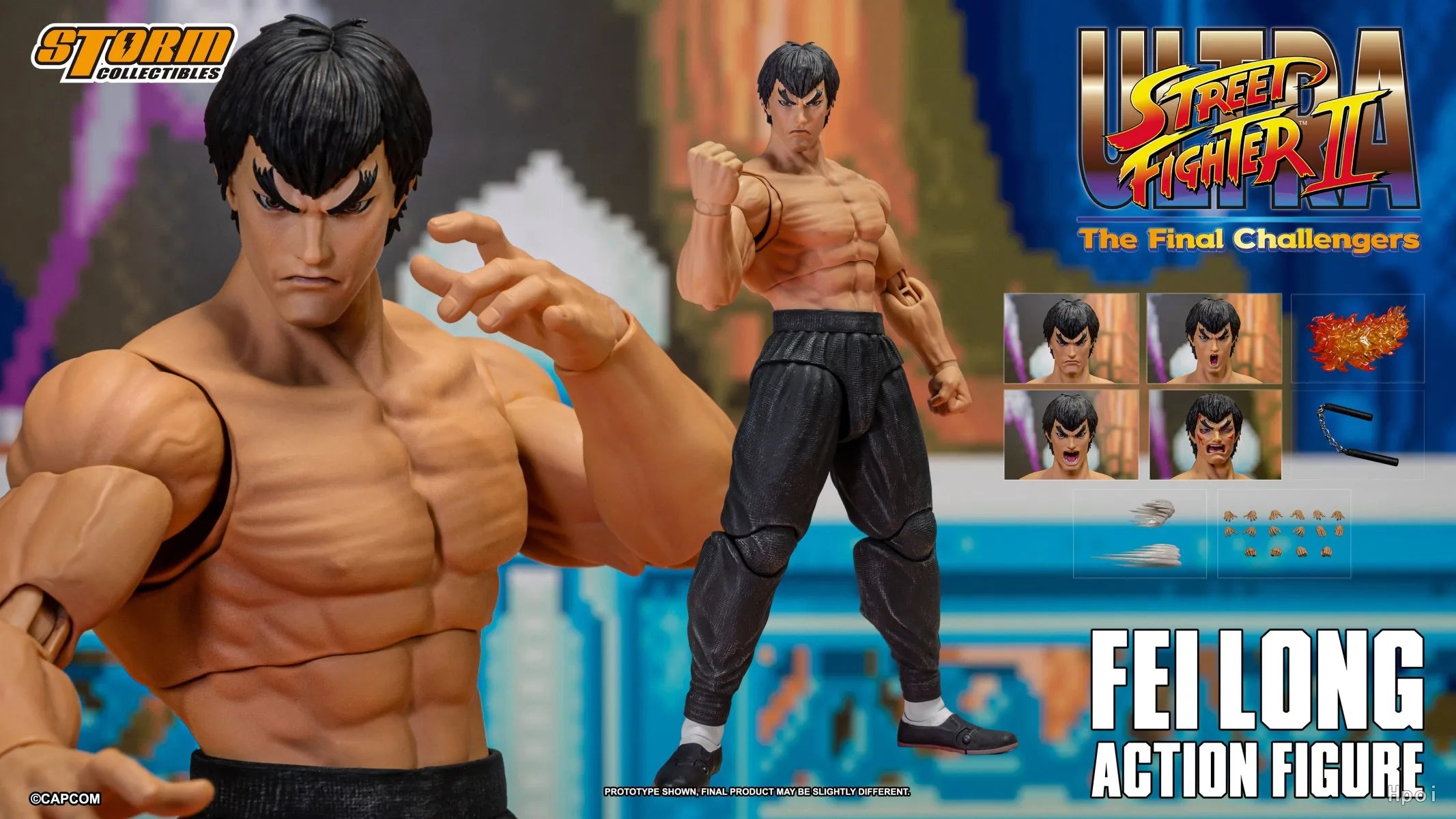 【FS】Storm Toys FEI LONG - ULTRA STREET FIGHTER II 1/12 Action Figures  Models Toys and Gifts Collection