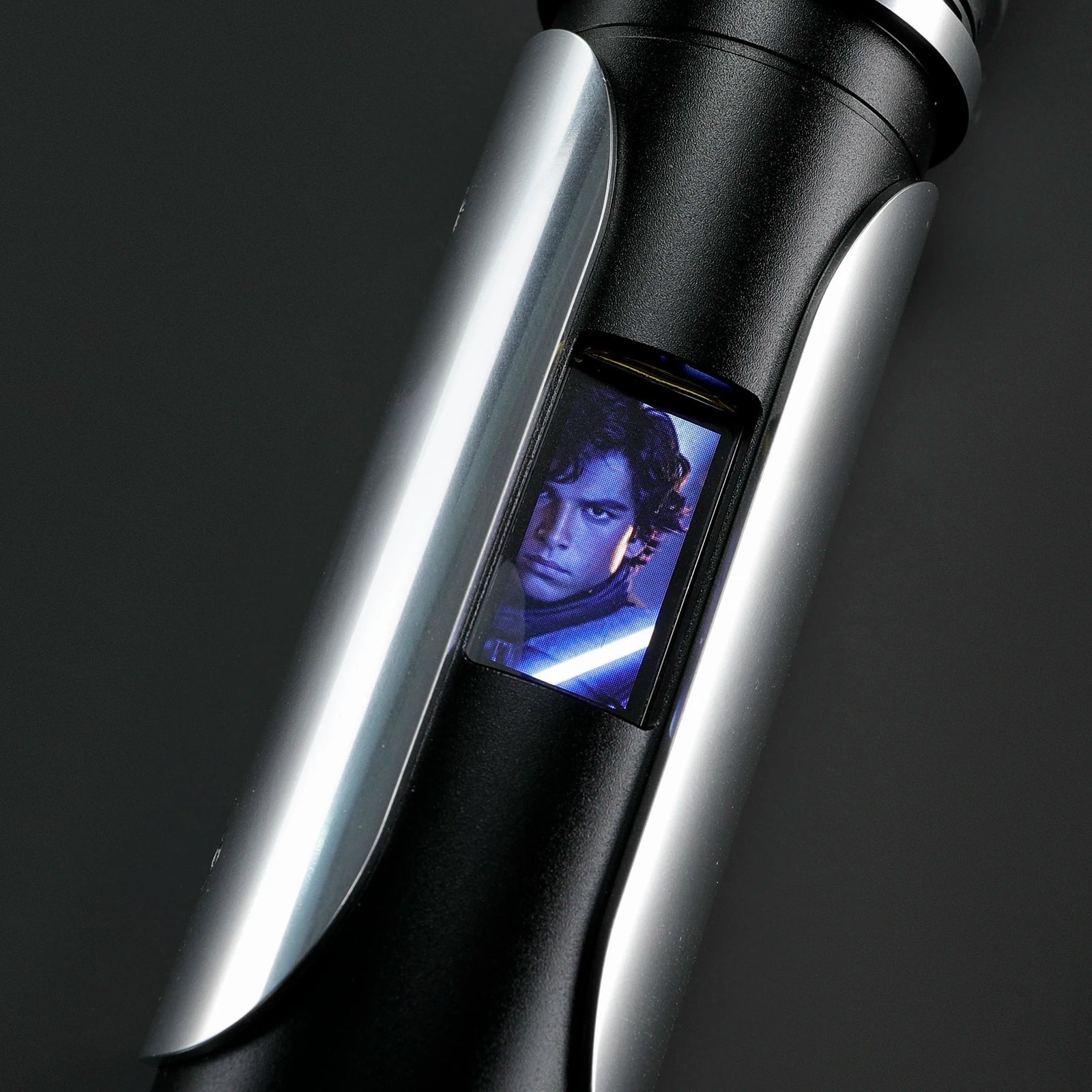 DamienSaber Force Heavy Dueling Light Saber Bluetooth Sensitive Smooth Swing Infinite Color Changing with 34 Sound Fonts