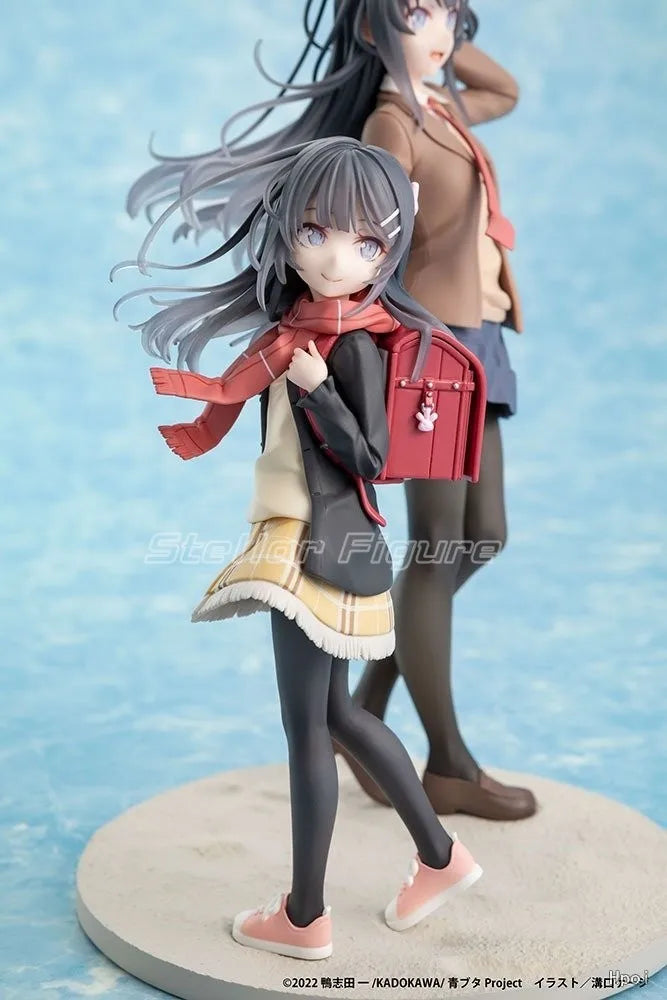 【SF】In Stock Tops KADOKAWA KDcolle Youthful Pig-headed Boy Will Not Dream of A Girl with A Red Schoolbag Sakurajima Mai Figure