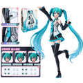 Blokees Hatsune Miku 17th Modeling Sakura Miku Singer Action Figure Joint Mobility Anime Assembly Toy Doll Collection XMAS Gifts