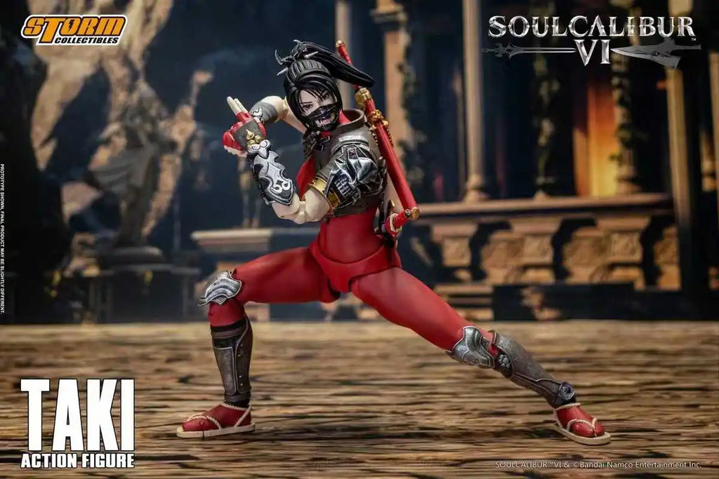 STORM Soul Ability 6 Knife Soul 6 Female Ninja Duoxi TAKI Six-inch 1/12 Movable Doll in Stock Model Kids Toy Gifts Anime Series