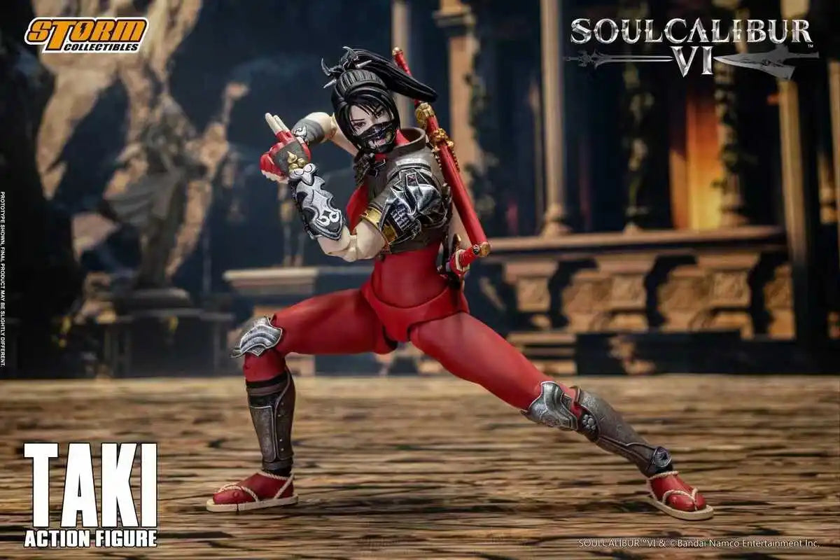 STORM Soul Ability 6 Knife Soul 6 Female Ninja Duoxi TAKI Six-inch 1/12 Movable Doll in Stock Model Kids Toy Gifts Anime Series