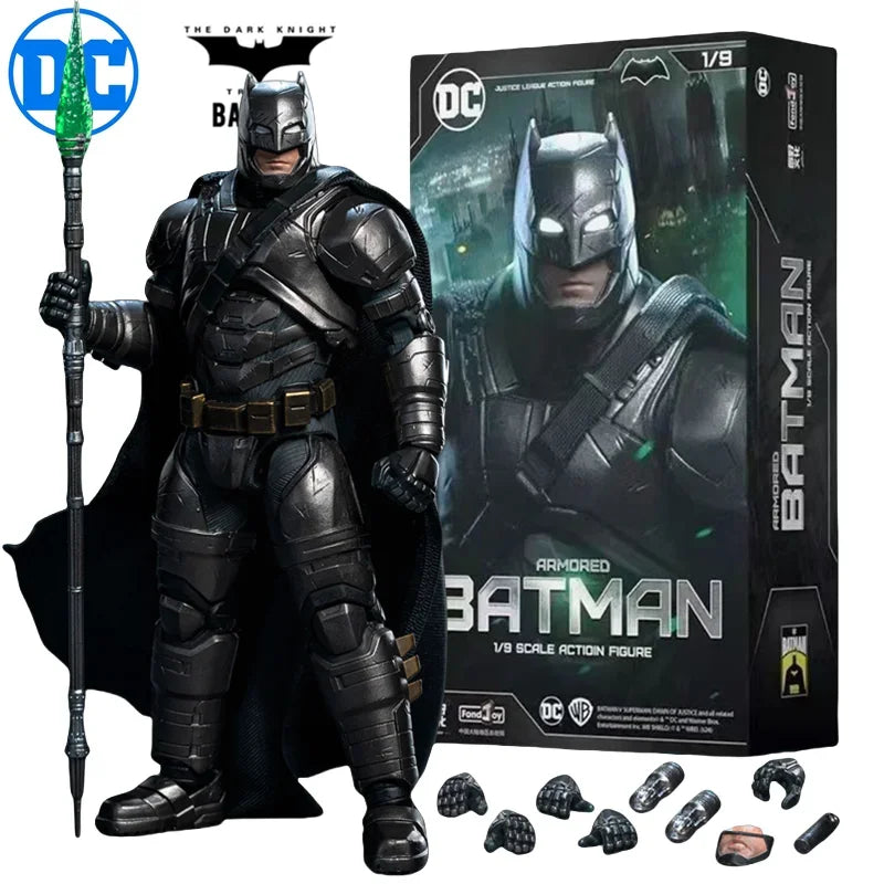 DC Justice League 1/9 Knightmare Batman Figure The Batman Tactical Buit Armored Batman Action Figures Models Collect Toys