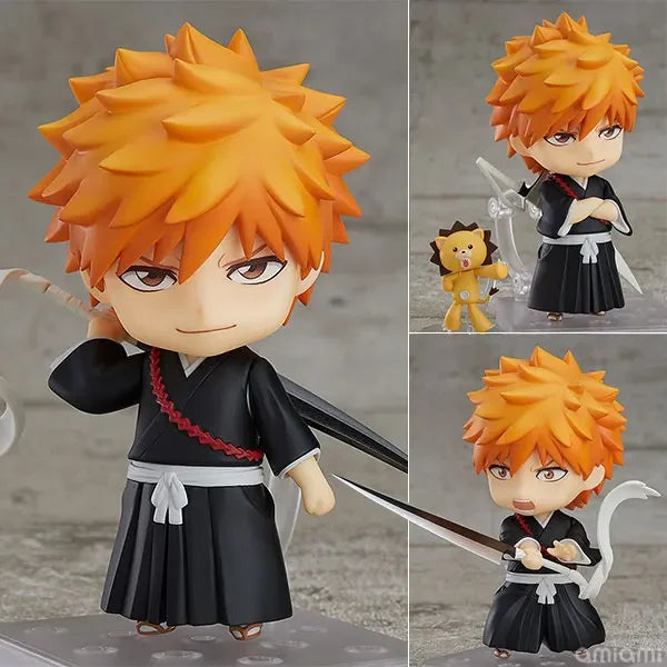 34cm BLEACH FlyLeaf Ichigo Kurosaki Anime Figure Toshiro Hitsugaya Action Figure BLEACH Figurine Collection Model Doll Toys Gift