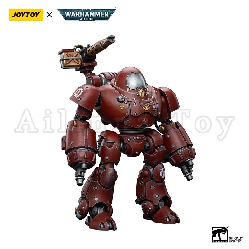 JOYTOY 1/18 Action Figure 40K Adeptus Mechanicus Kastelan Robot with Heavy Phosphor Blaster Anime Model