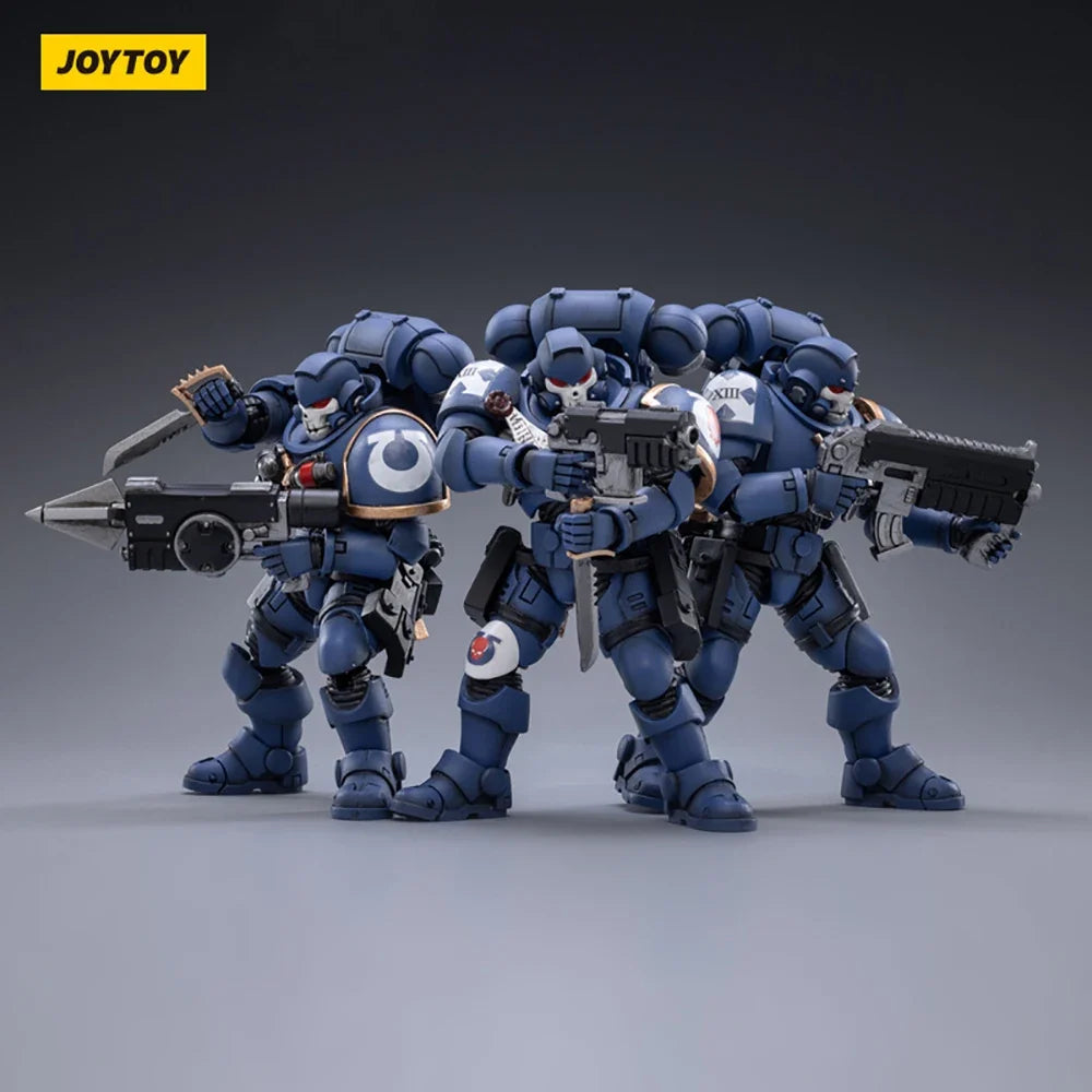 JOYTOY 1/18 Action Figure (3PCS/SET) Primaris Reivers Anime Collection Military Model Action Figures Collection